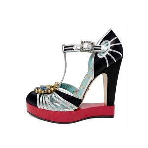 Gucci Mariska Runway Platform Heels 37.5 SS17 Alessandro Michele